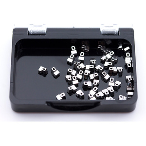 Accesorios dentales de <span class=keywords><strong>ortodoncia</strong></span>, <span class=keywords><strong>cadena</strong></span> de botones, tubo cruzado, de doble tubo gancho de tracción, Mini tope crimpable, gancho crimpable - Product Image 5