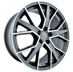 ล้อแม็กซ์อะลูมิเนียม T6061 ขนาด 20 นิ้ว ขอบ 20x9 ET30 5x112 สี Gunmetal ขัดเงา ผลิตแบบ Monoblock สำหรับ Audi Q8 Q7 A6 QS5 โปรโมชั่นพิเศษ - Product Image 2
