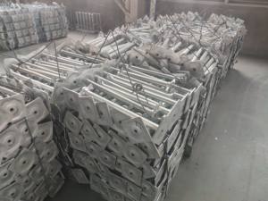 Base de <span class=keywords><strong>Andamio</strong></span> Ajustable con Soporte de Eje Roscado, Base de Nivelación Hueca, Accesorios de Acero Modernos y Seguros - Product Image 2