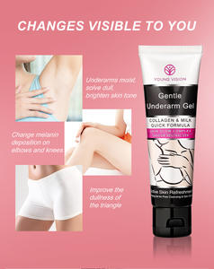 Crema blanqueadora para aclarar el cuerpo, lociones para el cuidado de la piel para axilas y partes privadas, crema blanqueadora para axilas para mujeres - Product Image 3