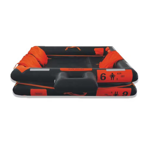 قارب نجاة قابل للنفخ وقابل للقلب من النوع AOR مناسب للقوارب النجاة على السفن عالية السرعة - Product Image 2