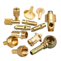 Contacts électriques en laiton à ressort, bornes en cuivre personnalisées à queue de soudure et pièces usinées en bronze résistant aux vibrations