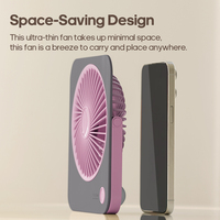 Chargement USB Ventilateurs 1200mAh et refroidissement Refroidisseur d'air de bureau portable Mini ventilateur rechargeable léger
