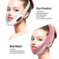Appareil V-Face avec 4 modes et 8 niveaux d'intensité réglables, machine intelligente pour double menton, appareil électrique pour double menton