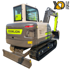 Excavadora Zoomlion ZE60GA de 6 toneladas en buen estado, nueva, maquinaria para movimiento de tierras con precio económico en oferta, con emisiones EPA. - Product Image 1