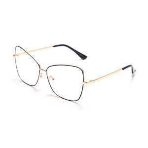 Gafas de Sol Metálicas <span class=keywords><strong>con</strong></span> Diseño de Ojo de Gato, Elegantes y Modernas, <span class=keywords><strong>con</strong></span> Protección Anti Luz Azul y Anti Reflejos <span class=keywords><strong>para</strong></span> Mujer, Decorativas, Novedad 2026 - Product Image 5
