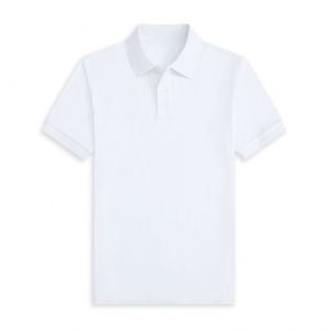 Camiseta de Verano para Hombre, Tallas S-2XL, Informal, a la Moda, 100% Algodón, Tejida, con Logotipo de Marca Bordado, Diseño de Manga Corta - Product Image 4