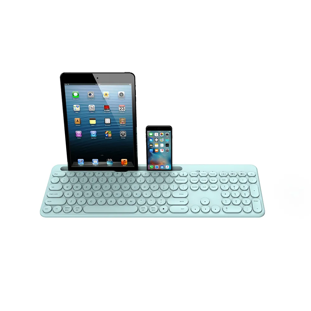 Best seller Logitech Pebble Standard Portable Size Holder Bluetooths BT3.0 BT5.0 Dual Mode keyboard