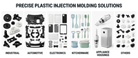 Molde de Inyección de Plástico Personalizado de Alta Precisión, Marca TIG, Aleación de Acero TIG-212, OEM ODM, Moldeo por Inyección, Componentes Electrónicos