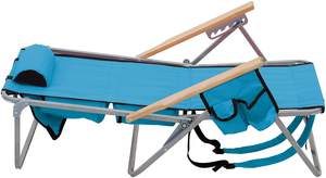 Gear <span class=keywords><strong>Silla</strong></span> de <span class=keywords><strong>mochila</strong></span> de acero de 5 posiciones <span class=keywords><strong>con</strong></span> bolsa de refrigeración <span class=keywords><strong>Silla</strong></span> de <span class=keywords><strong>playa</strong></span> plegable portátil para acampar al aire libre <span class=keywords><strong>con</strong></span> mango de madera - Product Image 4