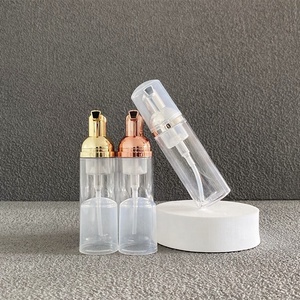 JIE MEI 60ML 2oz PET transparente jabón de manos burbuja embalaje logotipo personalizado vacío limpiador Facial bomba de espuma Mousse <span class=keywords><strong>Bo</strong></span> - Product Image 5