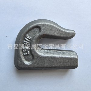 Crochet de grue Kai Ansheng 5/16 3/8 1/2 pouce, demi-crochet soudé pour machines industrielles lourdes, mines, ports, énergie - Product Image 2