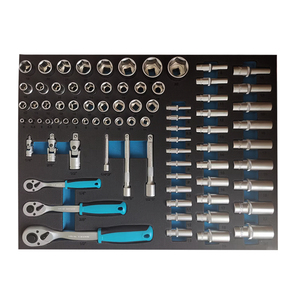 Ensemble d'outils de CR-V haut de gamme 287 pièces de conception modulaire avec armoire et boîte à outils pour une utilisation en atelier de garage - Product Image 4
