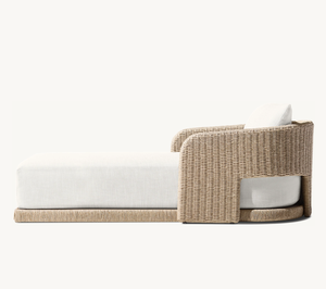 Sassanid Recién llegado Patio al aire libre Jardín Set Hotel & Resort All Weather Mimbre <span class=keywords><strong>La</strong></span> <span class=keywords><strong>Paz</strong></span> Chaise Muebles de exterior de lujo modernos - Product Image 4