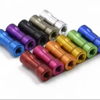Stud Aluminum 6061 6063 Double-ended Cylindrical Rod Coupling Spacers M3 Anodized Finish High Precision CNC Machining Services