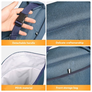 Sac isotherme portable Oxford à logo personnalisé, sac à lunch thermique isolé en PEVA pour adultes, vente chaude - Product Image 4