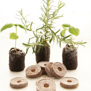 Pellets de Turba de Coco de Alto Rendimiento – Pastillas Profesionales para Germinación Rápida de Semillas (Triple Lavado) - Product Image 1