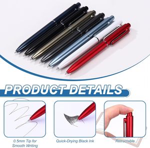 Hot Sale Wholesale Custom Logo Black Ink Plastic Gel <b>Pen</b> Bulk Assorted Custom <b>Colors</b> Luxury Stationery Office School - Product Image 4