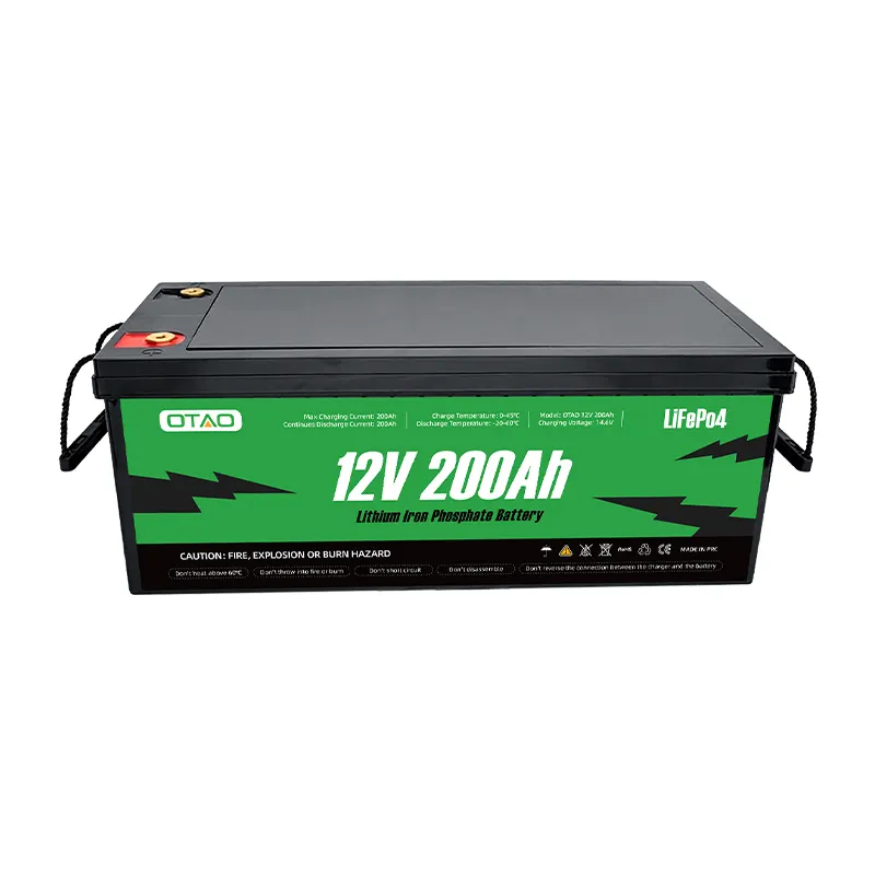 ชุดแบตเตอรี่ Deep Cycle 12V 200Ah แบตเตอรี่ลิเธียม,ที่จัดเก็บข้อมูลแบบ Diy แบตเตอรี่รอบลึกสำหรับวีลแชร์ไฟฟ้า Rv