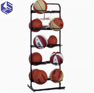 Estante de Almacenamiento Creativo para Equipos Deportivos para el Hogar, Jardín de Infancia, Fútbol, Ping-Pong, Bádminton, Baloncesto, Estante de Exhibición de Artículos de Fitness - Product Image 6