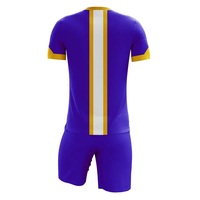 Uniforme de Fútbol Personalizado de Alta Calidad para Unisex, Nuevo Diseño para Equipos de Fútbol, Conjunto Deportivo Transpirable 100% Poliéster