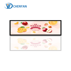 Hot bán Wall Mount Màn hình rộng kéo dài hiển thị không dây Wifi Bảo tàng ngang Android HD Màn hình <span class=keywords><strong>LCD</strong></span> thanh hiển thị - Product Image 4