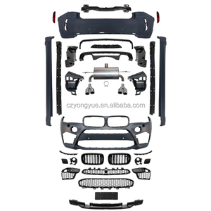 Set Bodykit da competizione in fibra di carbonio M Lift per Body Kit bianco <span class=keywords><strong>Full</strong></span> Wide X6m per BMW X6 F16 LCI 2013 2014 2015 2016 2017 2018 - Product Image 2