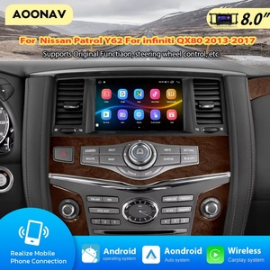 8 Inch Android Car Radio for Nissan Patrol Y62 Infiniti QX80 2013-2017 Multimedia Video Player GPS Navigation Wireless Carplay - Product Image 2