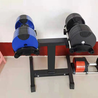 Dumbbell Adjustable Pabrik, Dumbbell Rumah Tangga, Perlengkapan Kebugaran, Berat Dapat Diatur, Grosir, Set Dumbbell Bertingkat