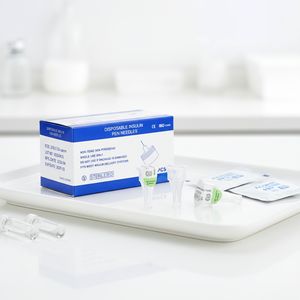 เข็มฉีดยาอินซูลินสำหรับสัตว์/สัตว์เลี้ยง ขนาด 31G6 มม. ใช้งานง่ายและปลอดภัย เหมาะสำหรับใช้ในคลินิกสัตวแพทย์ - Product Image 1