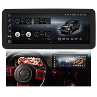 12.3 "lecteur multimédia de voiture GPS Radio écran de commande centrale adapté pour Jeep Wrangler 2011-2017 compteur de vitesse de tableau de bord numérique