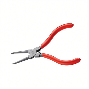 Alicates de punta fina 127 C con mangos rojos y punta de precisión para reparación de electrónica - Product Image 2