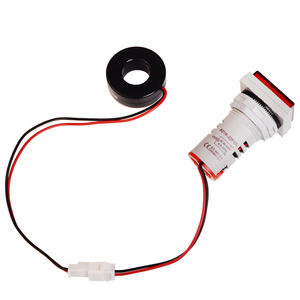 Voltmètre ampèremètre numérique LED carré ST17VA 22 mm, certifié CE RoHS, précision de classe A - Product Image 6