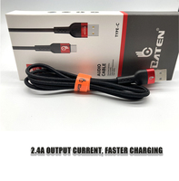 Kabel USB Promosi Berkualitas Tinggi Mendukung Pengisian Cepat Dengan Harga Terbaik ke Tipe C