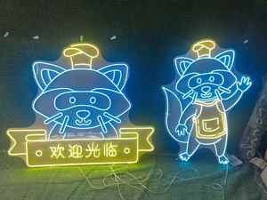 Tùy chỉnh DIY Led Neon ký chữ đa-màu 50x50cm trang trí ánh sáng ban đêm cho các nhà hàng khách sạn thương mại không gian - Product Image 5