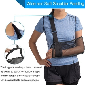 Dirsek için örgü kol omuz sapan, su geçirmez file duş <span class=keywords><strong>Sling</strong></span> <span class=keywords><strong>Immobilizer</strong></span>, yaralanma için ayarlanabilir koruyucu kol Brace - Product Image 3