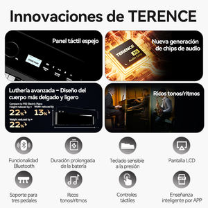 Piano pliable TERENCE V70, clavier électrique 88 touches, instruments de musique pour les amateurs de musique - Product Image 2