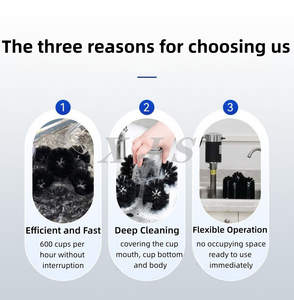 Máquina Limpiadora <span class=keywords><strong>de</strong></span> Vasos Eléctrica <span class=keywords><strong>de</strong></span> Uso Comercial para Bares, Pubs y Restaurantes - Product Image 5