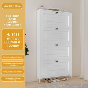 <span class=keywords><strong>Mueble</strong></span> Zapatero de Hierro de Alta Calidad con 3 Cajones, Ultrafino, de Diseño Moderno, <span class=keywords><strong>para</strong></span> Montar en la Pared, <span class=keywords><strong>para</strong></span> la Sala de Estar, la <span class=keywords><strong>Entrada</strong></span> o el Hogar - Product Image 3