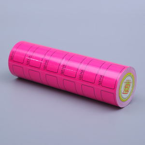 Etiquetas <span class=keywords><strong>de</strong></span> Precio Personalizadas para Moneda Rusa, 20x30/25x35/35x50, Rollo <span class=keywords><strong>de</strong></span> Etiquetas Fluorescentes para Supermercados/Tiendas <span class=keywords><strong>de</strong></span> Abarrotes - Product Image 2