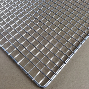 스테인레스 스틸 바베큐 그릴 랙 야외 바베큐 그릴 금속 와이어 메쉬 그리드 - Product Image 2