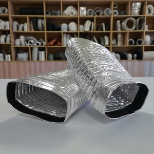 <strong>Air</strong> <strong>Conditioner</strong> Aluminium Foil Pipe Rectangular Flexible <strong>Duct</strong> Connector Economical Custom Design Rectangular Flexible <strong>Duct</strong> - Product Image 6
