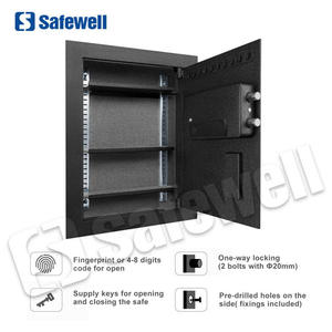 Caja Fuerte Digital Safewell Anti-perforación, Anti-arranques, con Huella Dactilar, para Montaje Empotrado en Pared, Gabinete <span class=keywords><strong>de</strong></span> <span class=keywords><strong>Seguridad</strong></span> <span class=keywords><strong>de</strong></span> Acero - Product Image 6