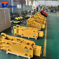 Martillo Hidráulico Silencioso Tipo Caja Completamente Cerrada, Martillo Hidráulico para Excavadora de 1.2t-55t