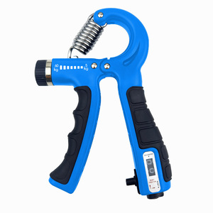 Ejercitador de Dedos para Gimnasio, Ajustable, de Alta Resistencia 5-60 kg, Fortalecedor de Agarre con Contador Mecánico, Agarraderas de PP+TPR con Contador - Product Image 4