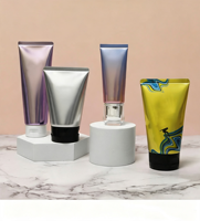 Tube plastique en PVC PE vide, plastique, brillant à lèvres, tube souple vide à la main, emballage pour cosmétiques, 10 pièces