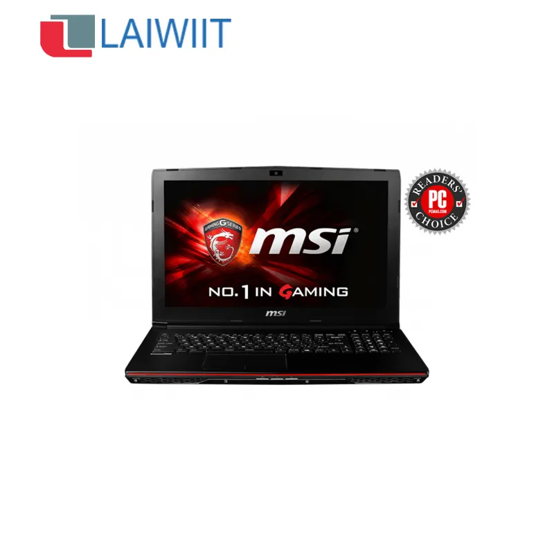 LAIWIIT एमएसआई गेमिंग लैपटॉप 15.6 "गर्म बिक्री इस्तेमाल किया कोर i7 8Gb लैपटॉप दूसरे हाथ में लैपटॉप