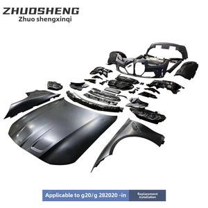ชุดแต่งกันชนหน้า-หลังทรง M3 Wide Body สำหรับรถยนต์ BMW ซีรีส์ 3 รุ่น G20 G28 สภาพใหม่ พร้อมน็อตยึด สำหรับปรับแต่งอัพเกรด ปี 2019-2024 รหัสสินค้า ZSXQ423 - Product Image 5