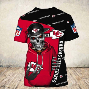 <span class=keywords><strong>NFL</strong></span> équipe de football grande taille T-shirts hommes mode sport manches courtes T-shirts d'entraînement vêtements de sport - Product Image 4