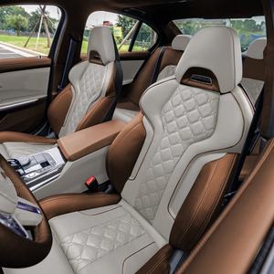 إكسسوارات السيارات: مقاعد رياضية مخصصة بغطاء جلدي وإسفنج لسيارات BMW F30 F80 F10 M3 M4 M5 للترقية - Product Image 2